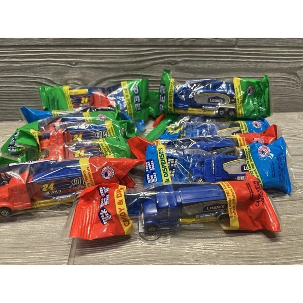 NASCAR Semi Truck Big Rig PEZ Dispenser Lot of 15 Jimmy Johnson Jeff Gordon